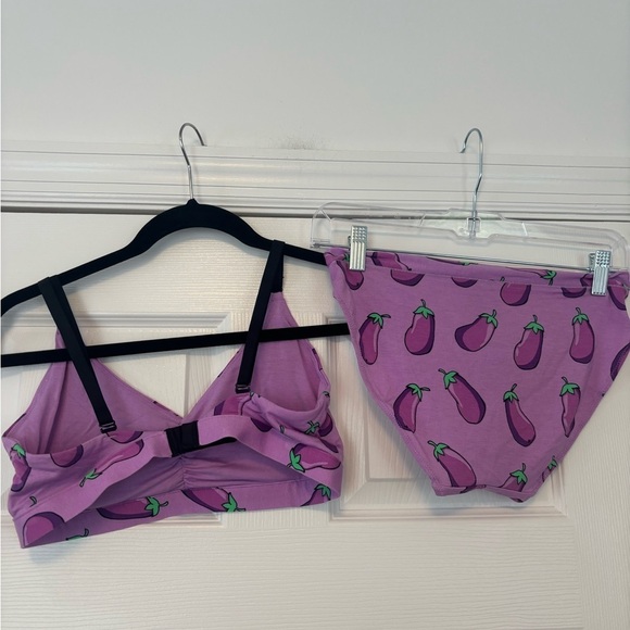 Me Undies Eggplant Set - Picture 3 of 6